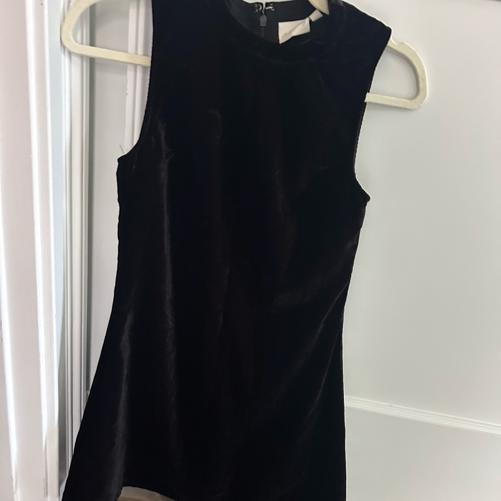 Julia amory black velvet dress XS